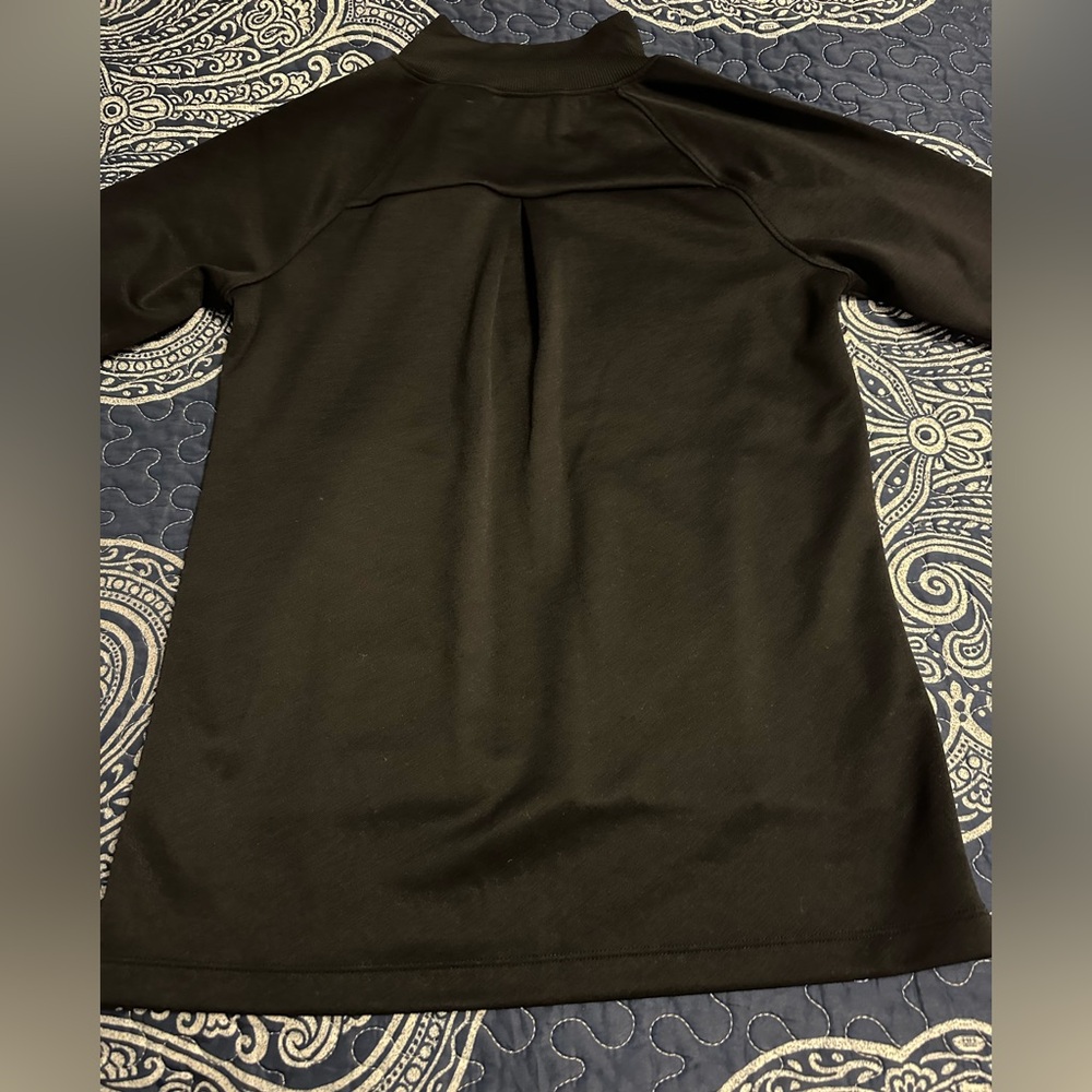 Seek No Further by Fruit of the LOOM black size Small Woman’s zip up. 🖤 cozy - Picture 8 of 16